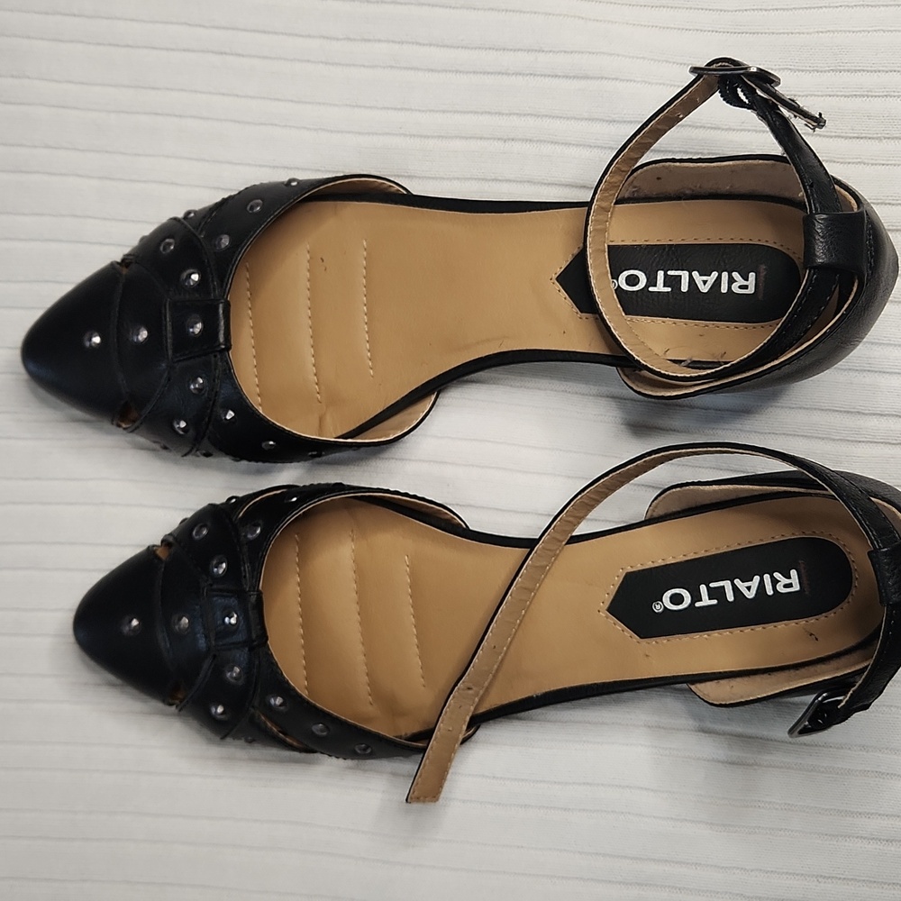 Rialto wedges sz 8-8.5 black